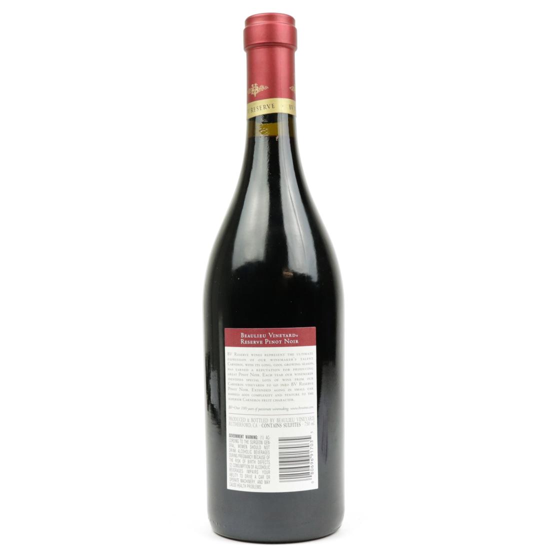 Image for Beaulieu Vineyard Pinot Noir Reserve 2007 Napa