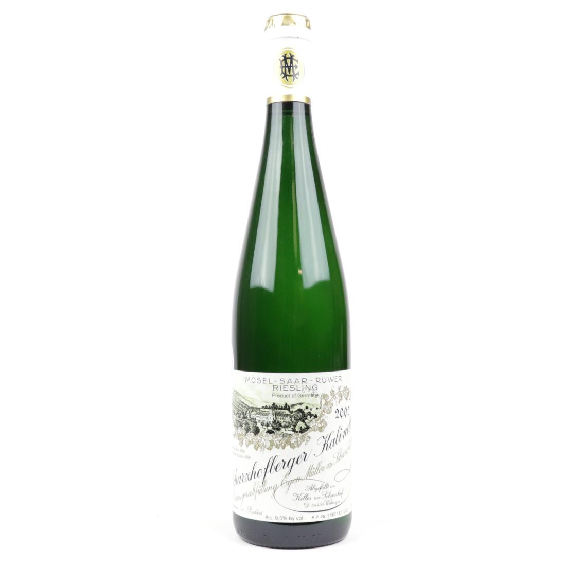Image for E.Muller Scharzhofberger Riesling Kabinett 2002 Mosel