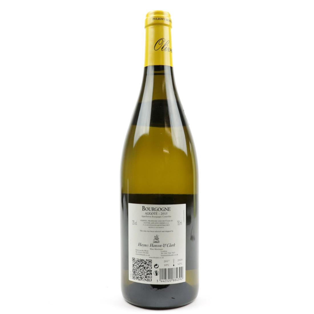 Image for O.Leflaive Aligote 2015 Bourgogne