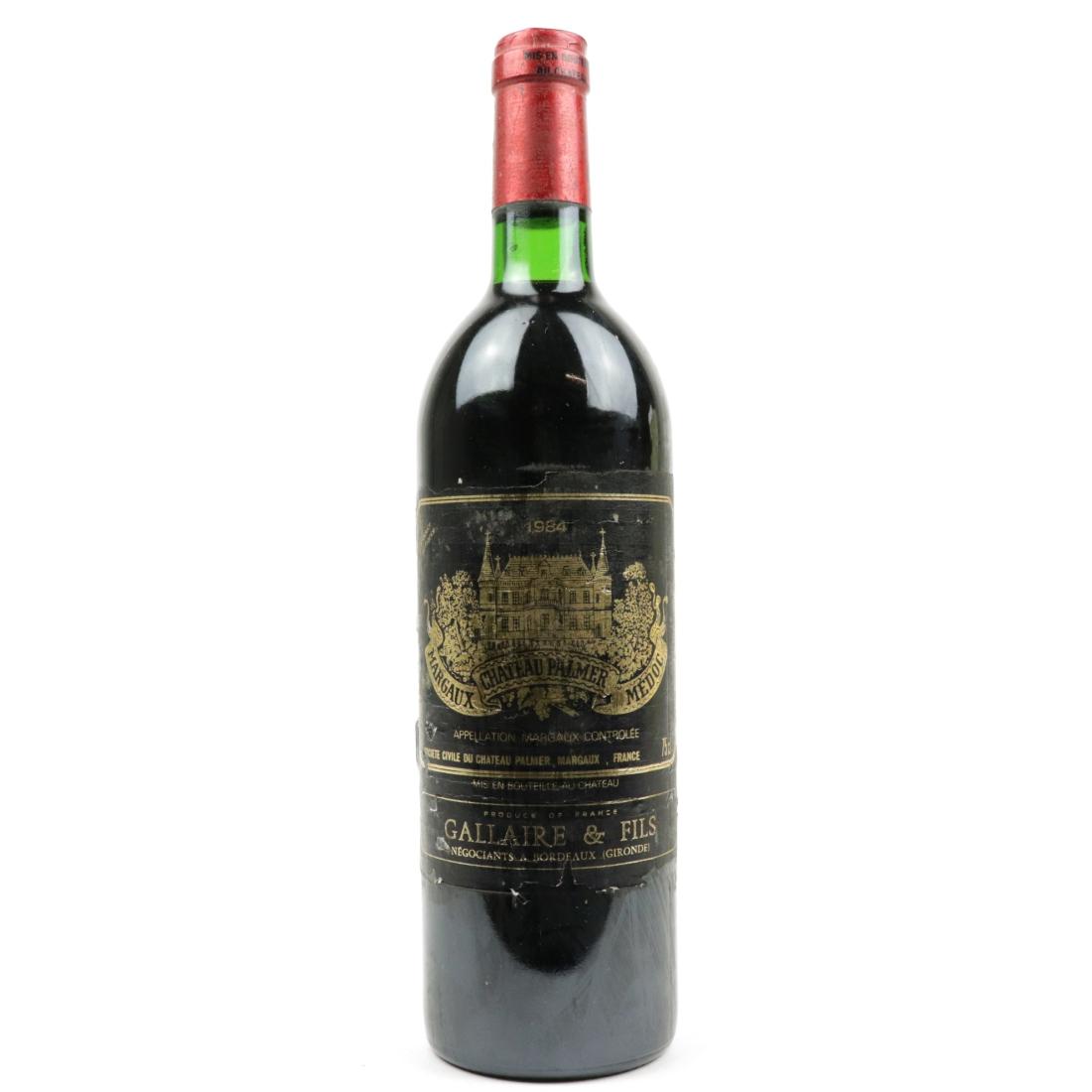 Image for Ch. Palmer 1984 Margaux 3eme-Cru