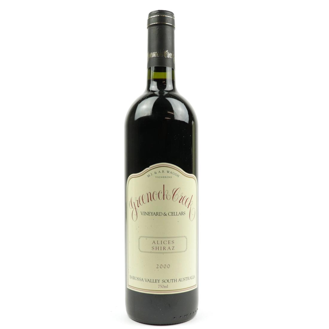 Image for Greenock Creek Alices Shiraz 2000 Barossa