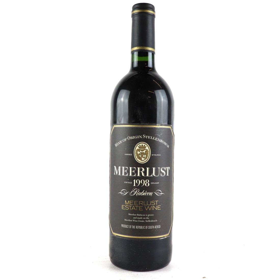 Meerlust Rubicon 1998 Stellenbosch
