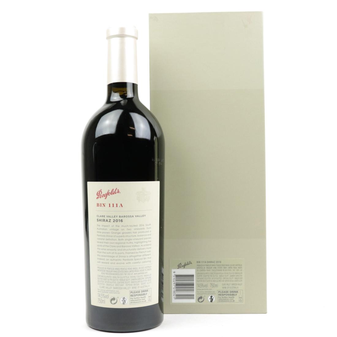 Image for Penfolds Bin 111A Shiraz 2016 Clare & Barossa
