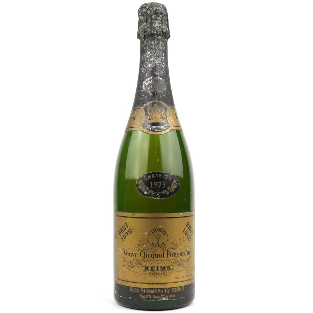 Veuve Clicquot Ponsardin Brut 1973 Vintage Champagne