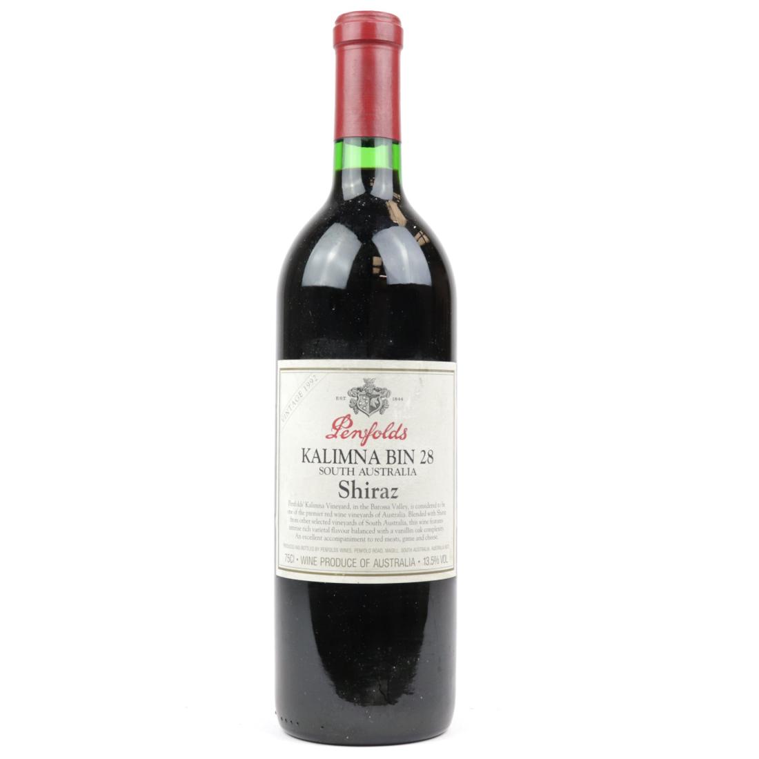Image for Penfolds Kalimna Bin 28 Shiraz 1992 South Australia