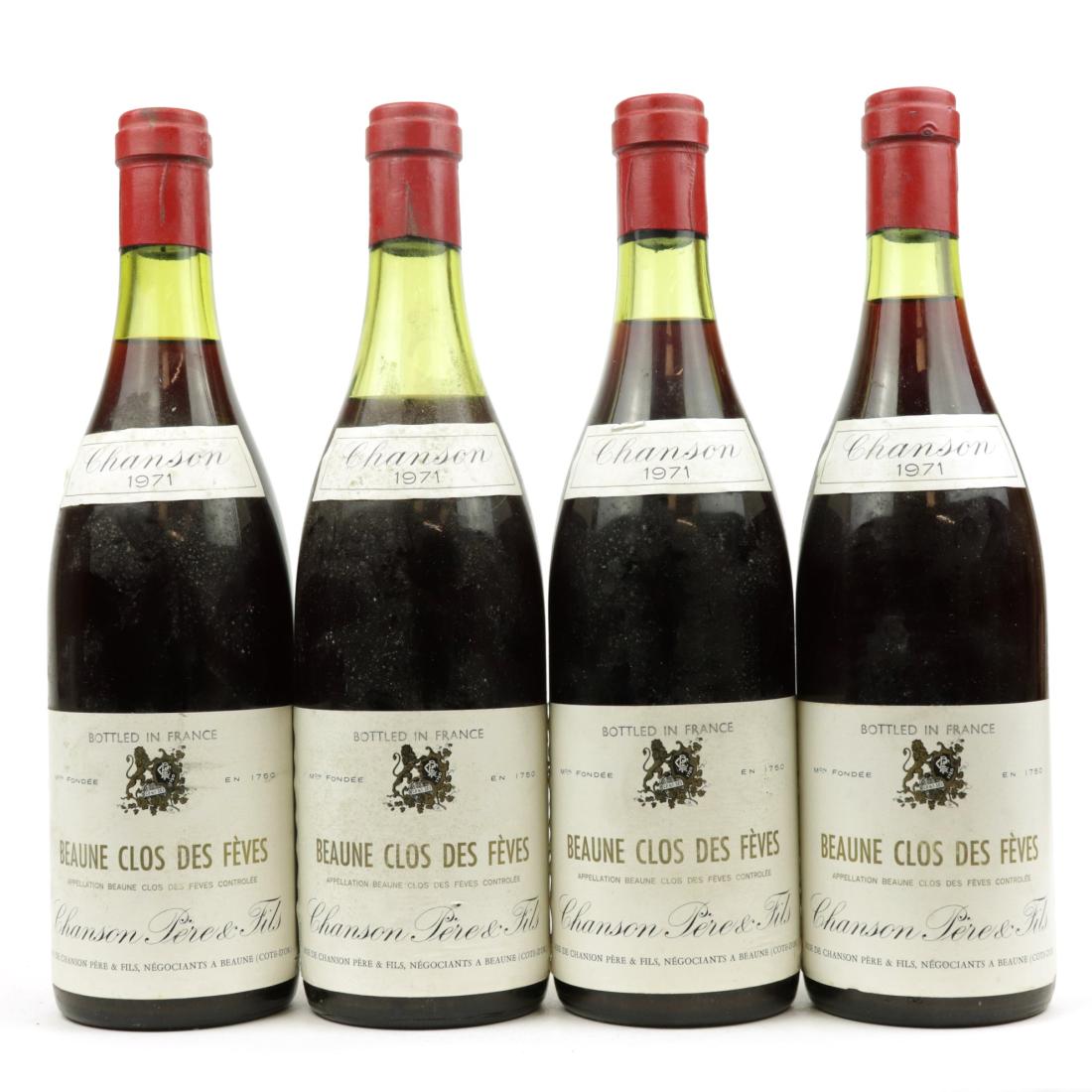 Image for Chanson Pere & Fils Clos Des Feves 1971 Beaune