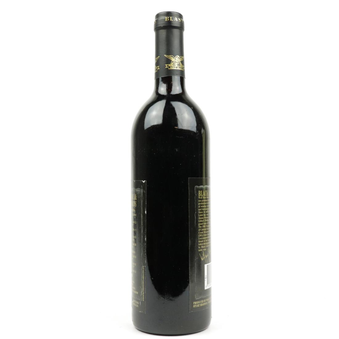 Image for Wolf Blass Black Label Cabernet Sauvignon Shiraz 1986 South Australia
