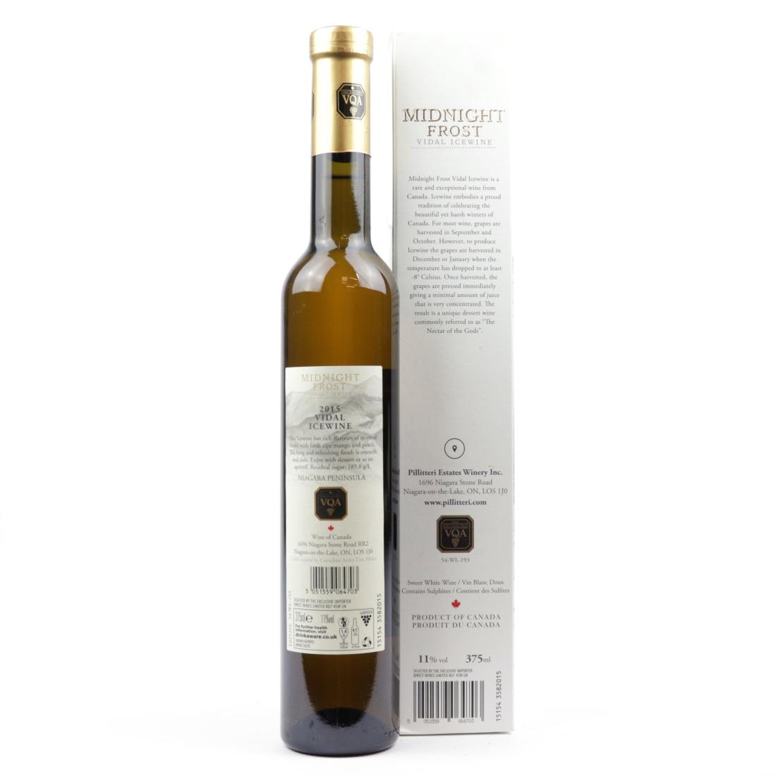 Image for Pillitteri Estates Midnight Frost Vidal 2015 Niagara Icewine