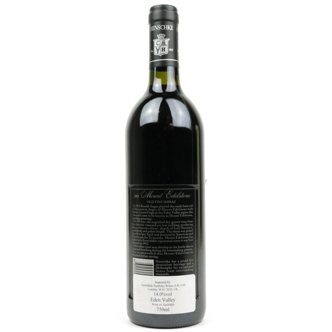 Image for Henschke Mount Edelstone Shiraz 2001 Eden Valley