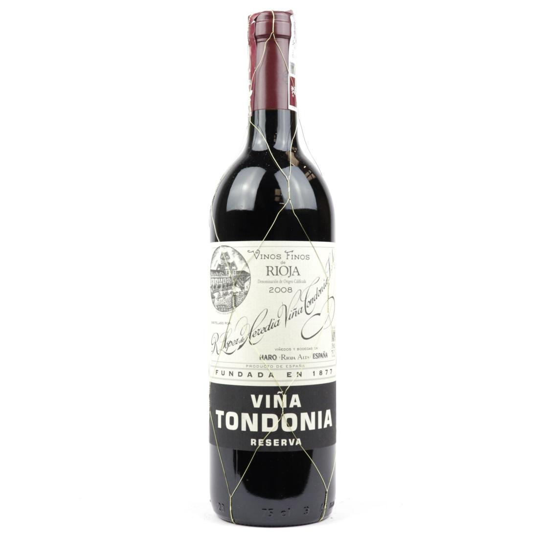 Image for Vina Tondonia 2008 Rioja Reserva