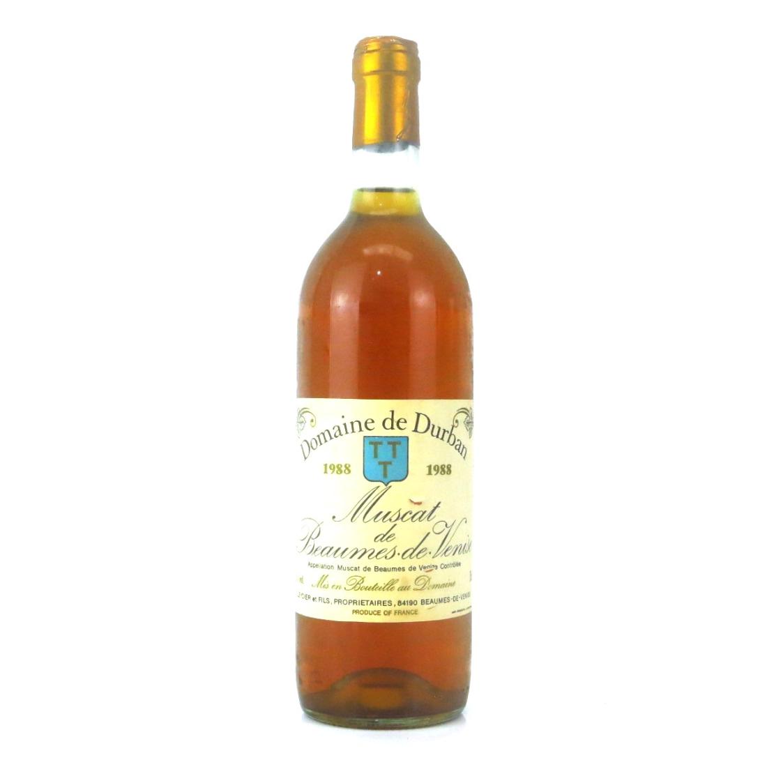 Image for Dom. De Durban 1988 Muscat De Beaumes De Venise