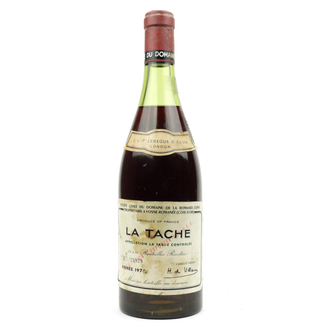 Image for Domaine de la Romanee-Conti 1970 La Tâche