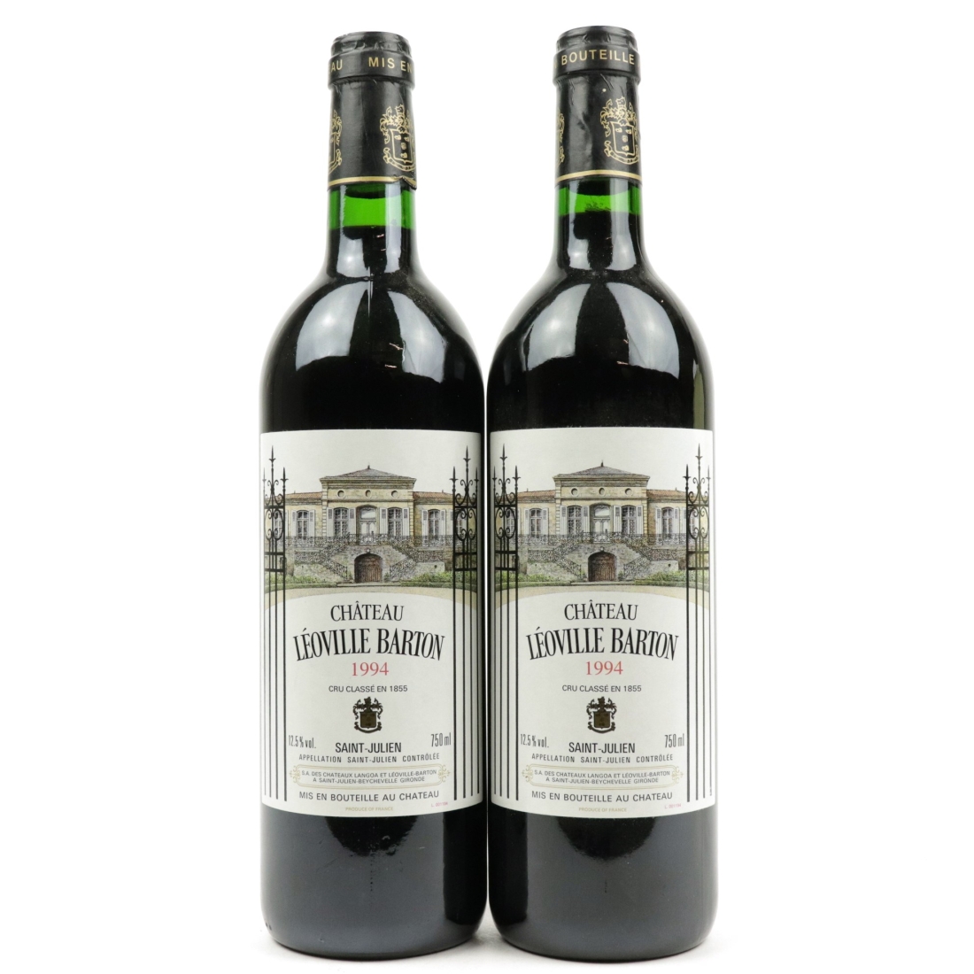 Ch. Leoville Barton 1994 St-Julien 2eme-Cru 2x75cl