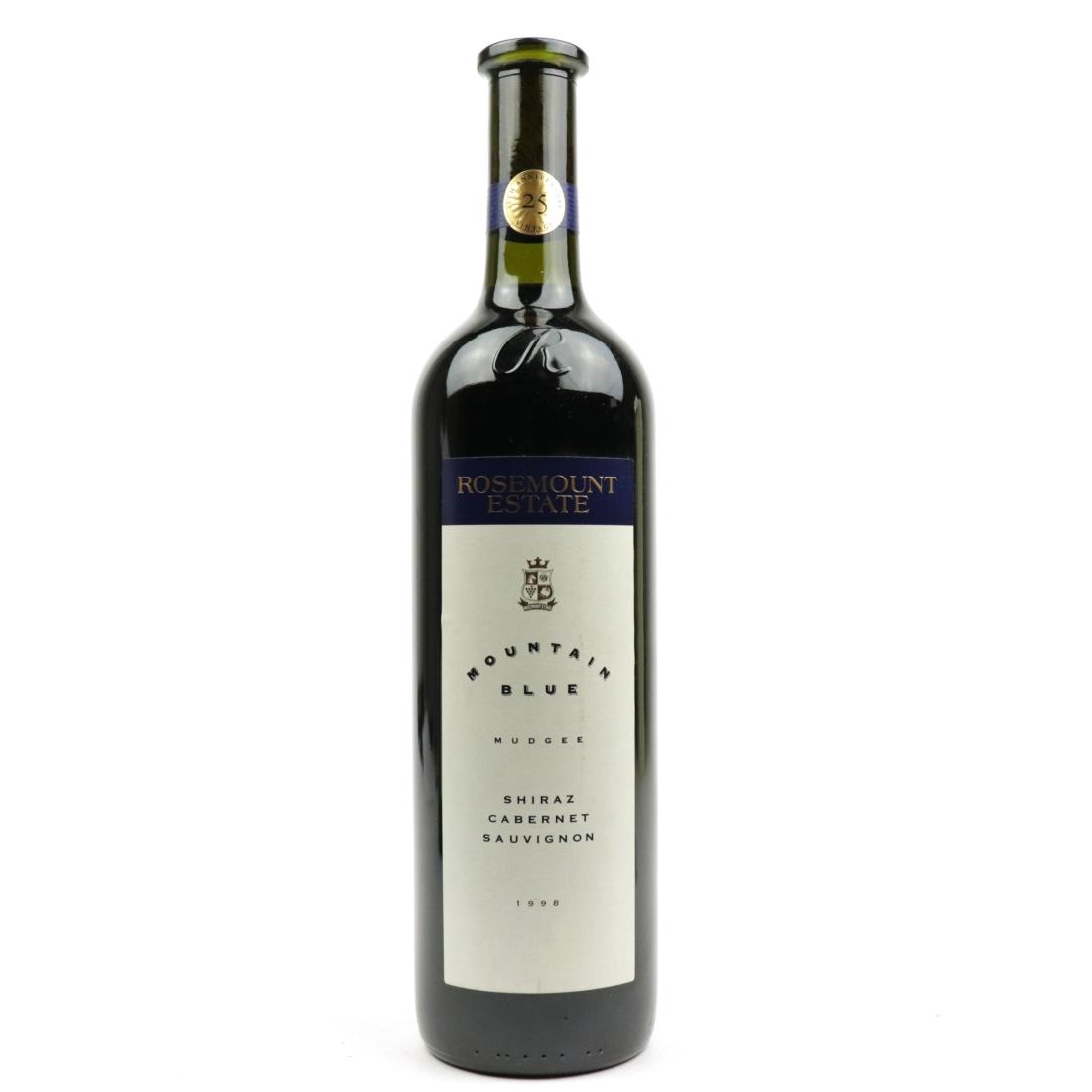 Image for Rosemount Mountain Blue Shiraz-Cabernet Sauvignon 1998 Mudgee