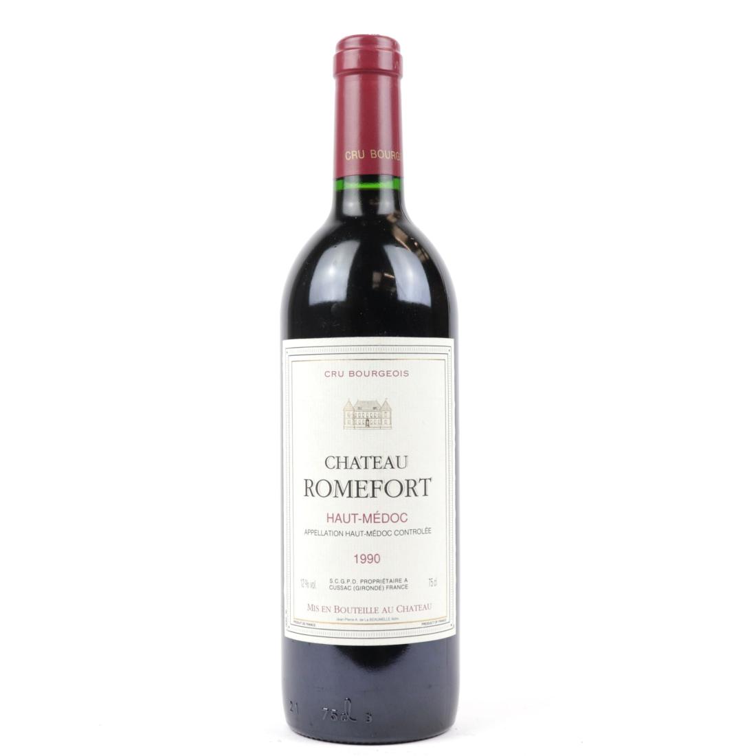 Image for Ch. Romefort 1990 Haut-Medoc