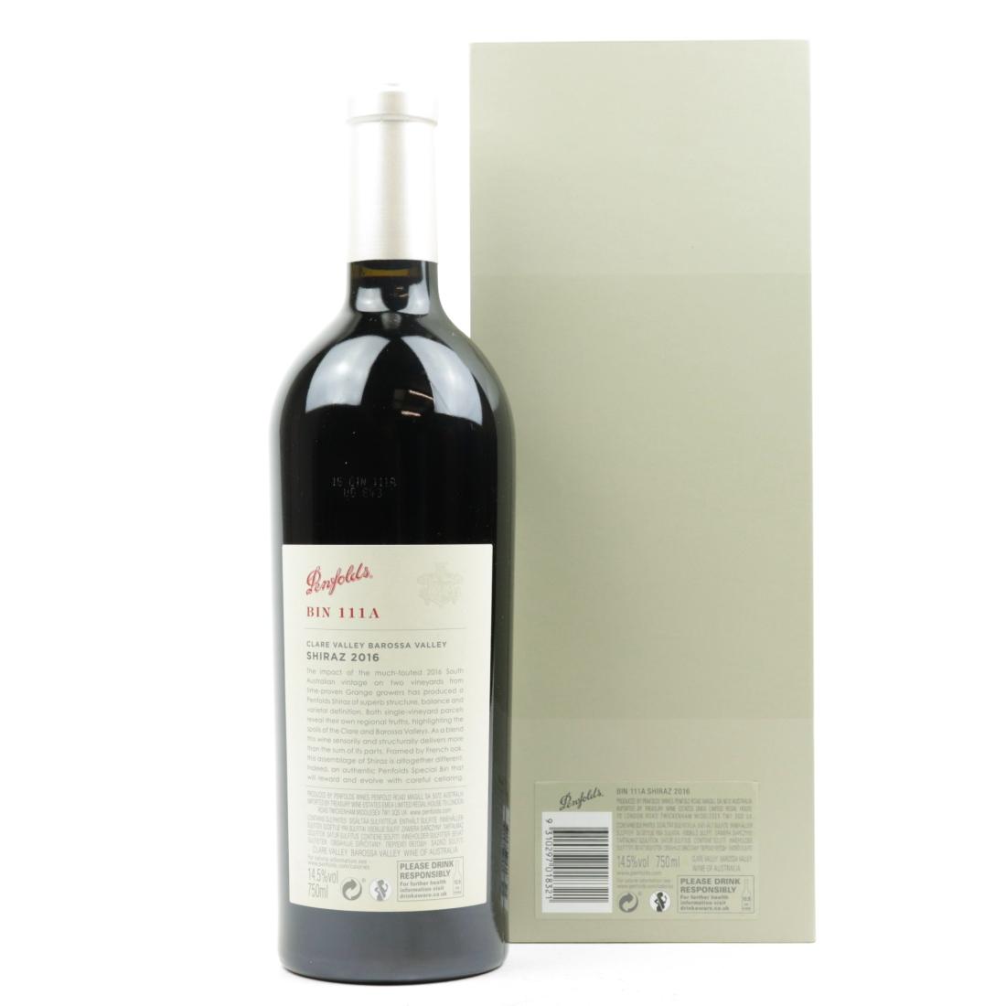 Image for Penfolds Bin 111A Shiraz 2016 Clare & Barossa