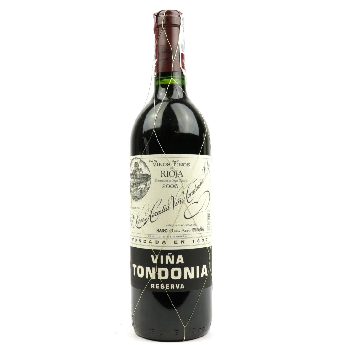 Image for Vina Tondonia 2006 Rioja Reserva
