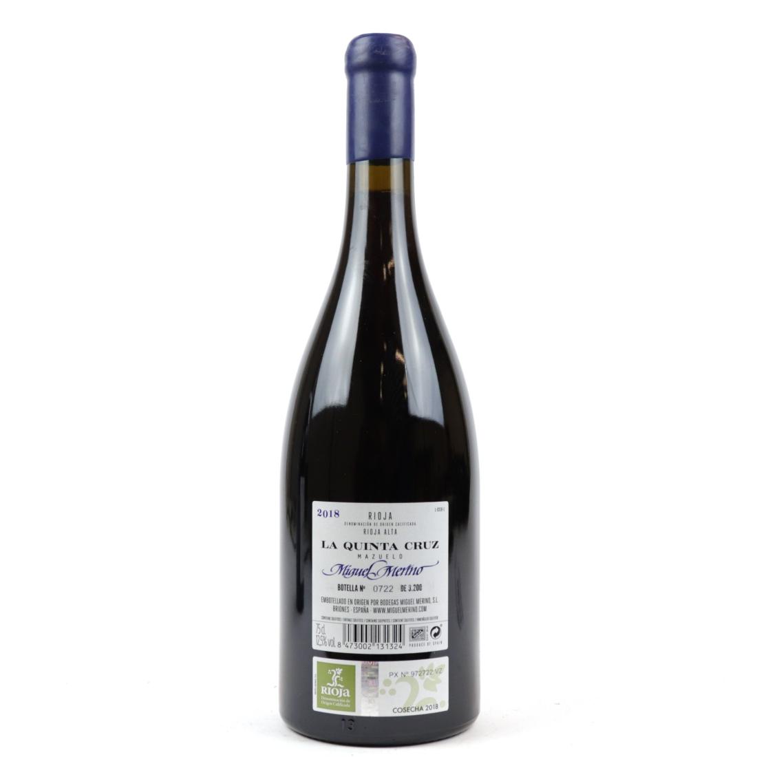 Image for M.Merino La Quinta Cruz Mazuelo 2018 Rioja