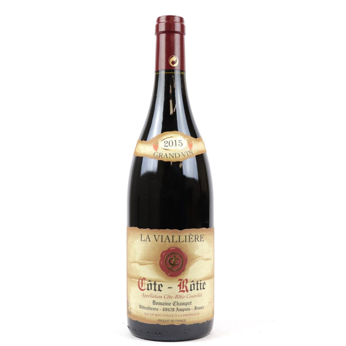 Image for Dom. Champet Vialliere 2015 Cote Rotie