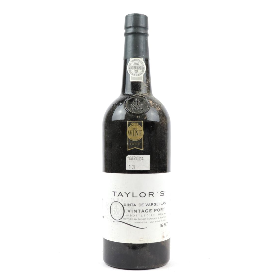 Image for Taylor's Quinta de Vargellas 1987 Vintage Port