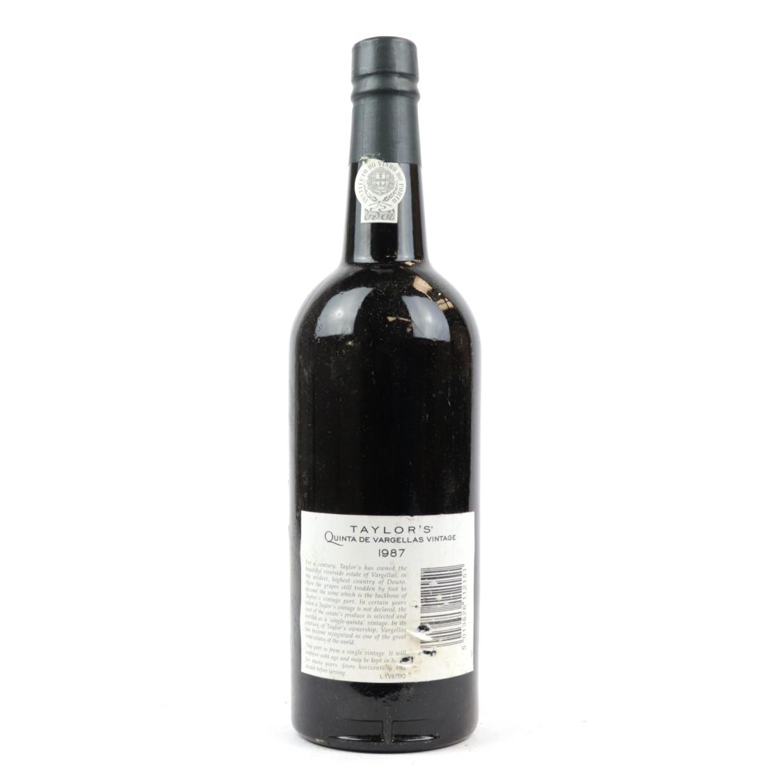 Image for Taylor's Quinta de Vargellas 1987 Vintage Port