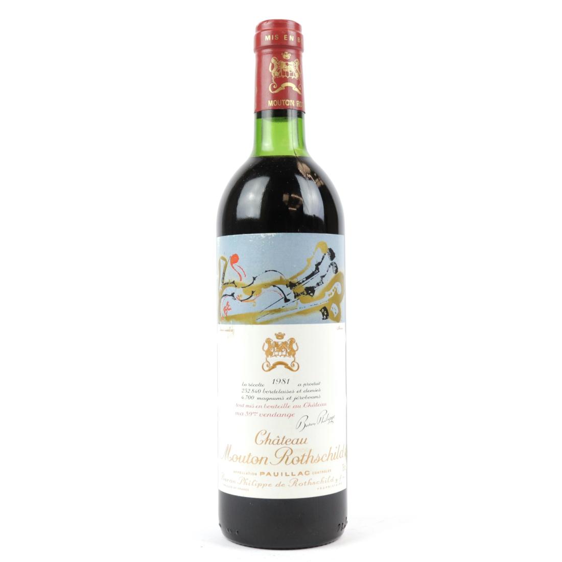 Image for Ch. Mouton-Rothschild 1981 Pauillac 1er-Cru