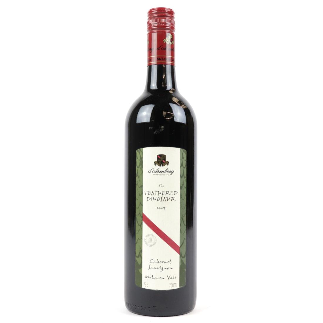 Image for D'Arenberg Feathered Dinosaur Cabernet Sauvignon 2004 McLaren Vale