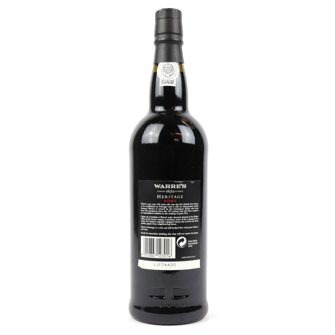 Image for Warre's Heritage Port
