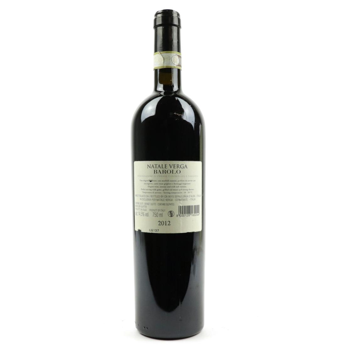 Image for Natale Verga 2012 Barolo