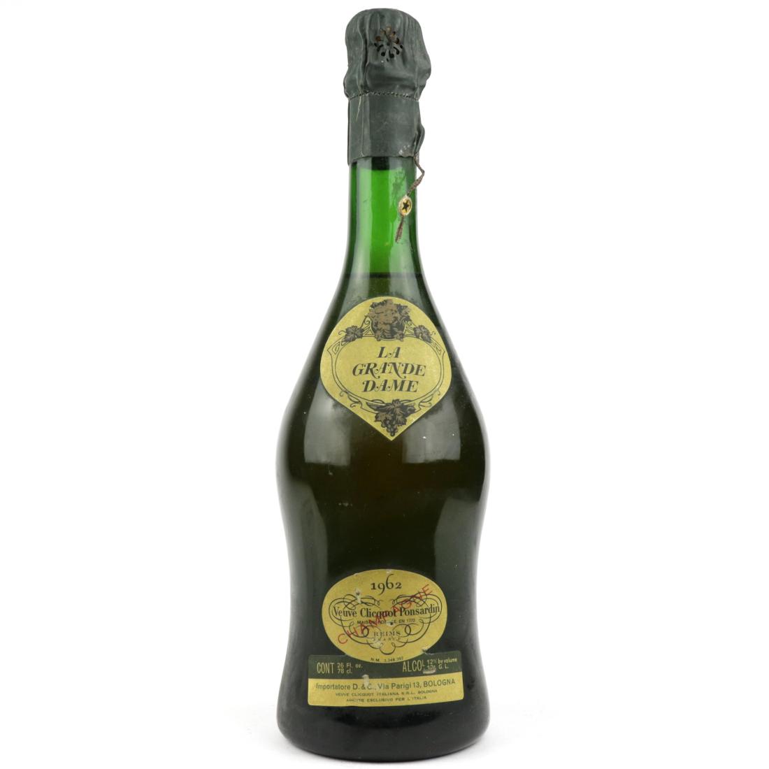 Image for Veuve Clicquot Ponsardin La Grande Dame Brut 1962 Vintage Champagne