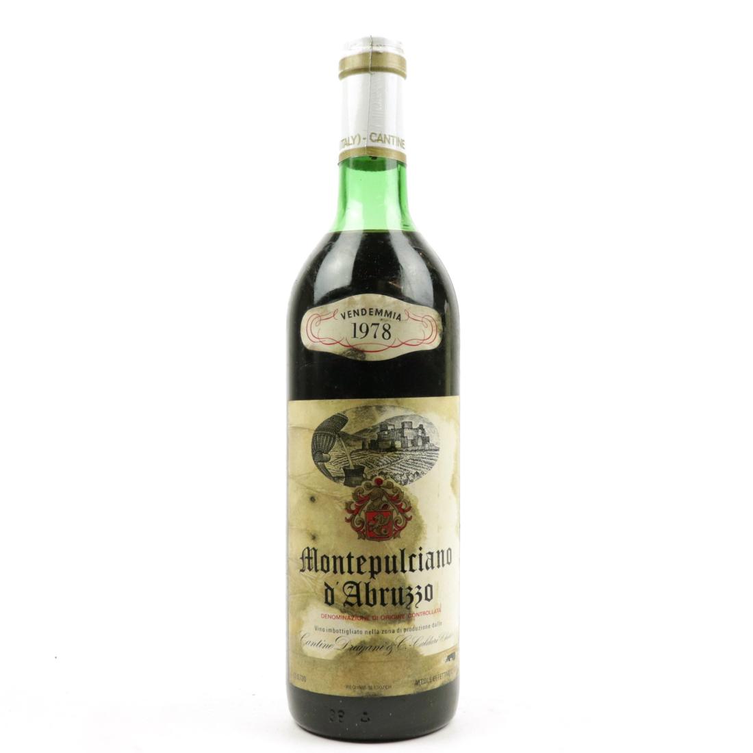 Dragani 1978 Montepulciano D'Abruzzo Wine | Wine Auctioneer