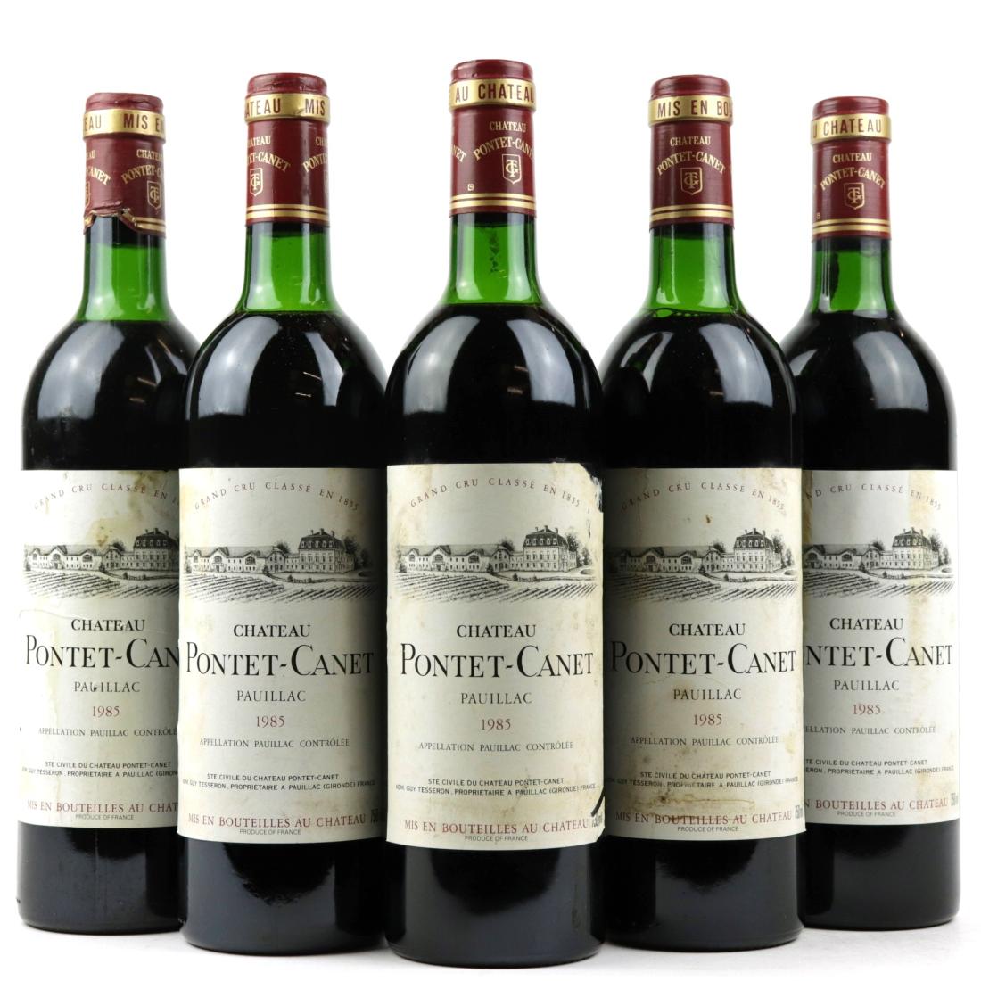 Image for Château Pontet-Canet 1985 x 5