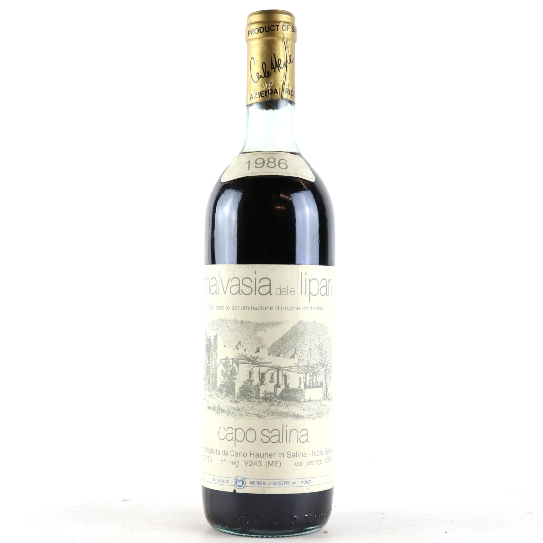 C.Hauner 1986 Malvasia Delle Lipari