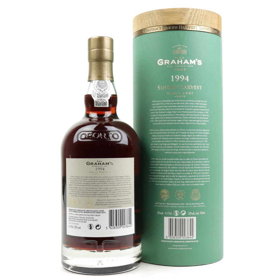 Image for Graham's 1994 Single Harvest Tawny Port