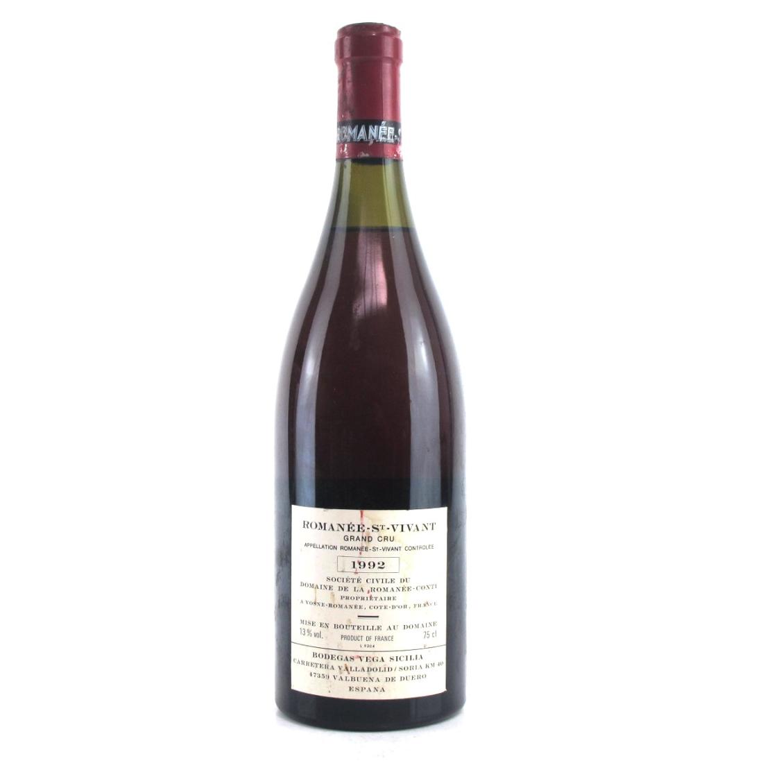 Image for Dom. de la Romanée-Conti 1992 Romanée-St-Vivant Grand-Cru