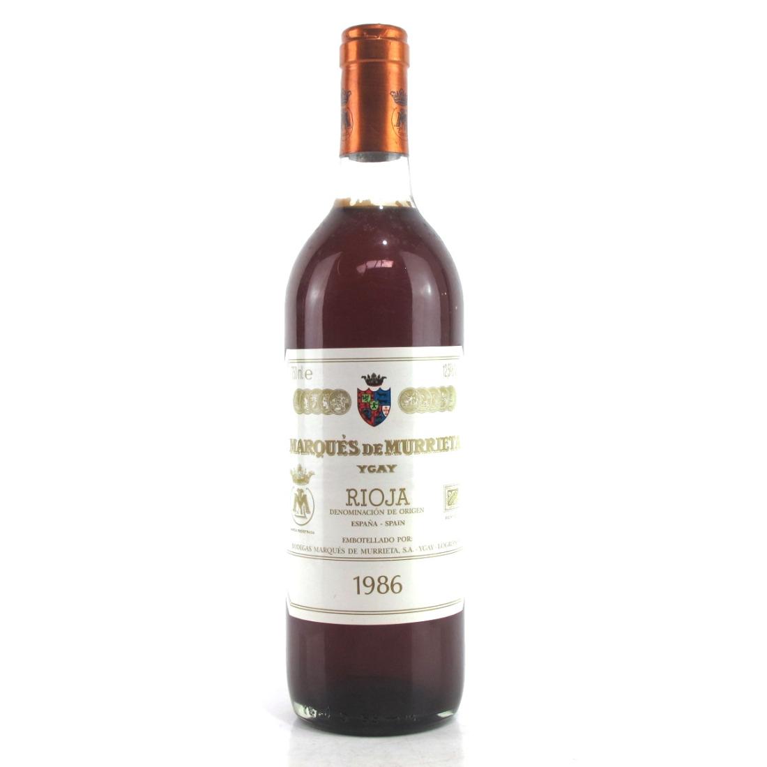 Image for Marques De Murrieta 1986 Rioja Blanco Reserva
