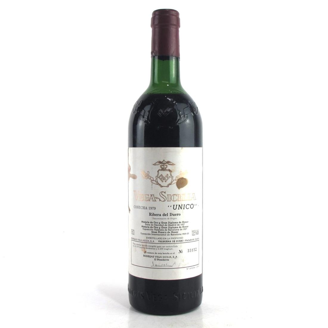 Image for Vega Sicilia "Unico" 1979 Ribera Del Duero