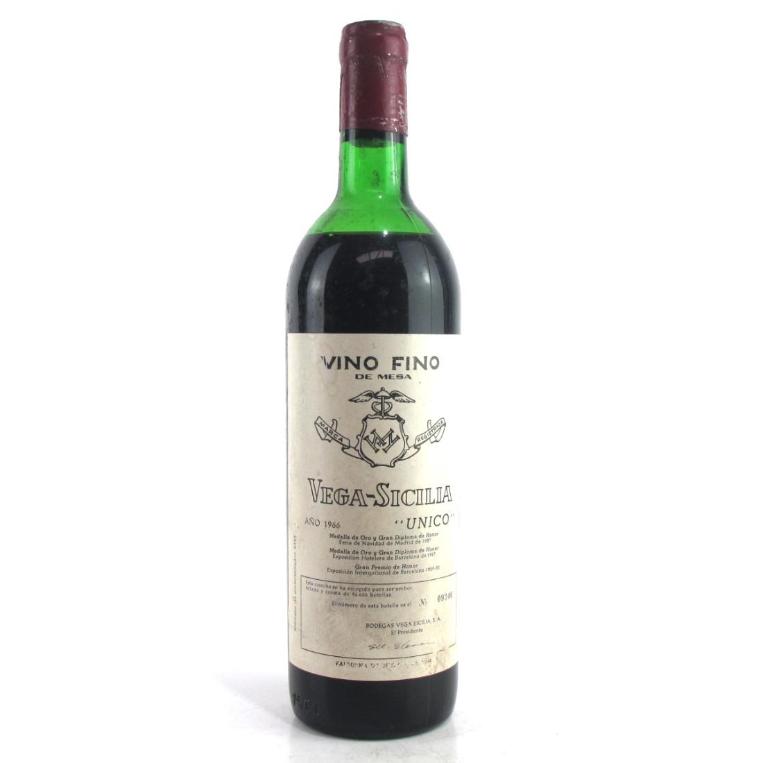 Image for Vega Sicilia "Unico" 1966 Ribera Del Duero