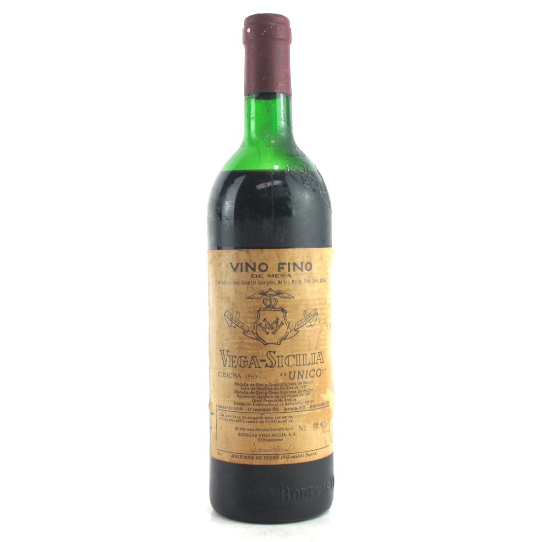 Image for Vega Sicilia "Unico" 1960 Ribera Del Duero