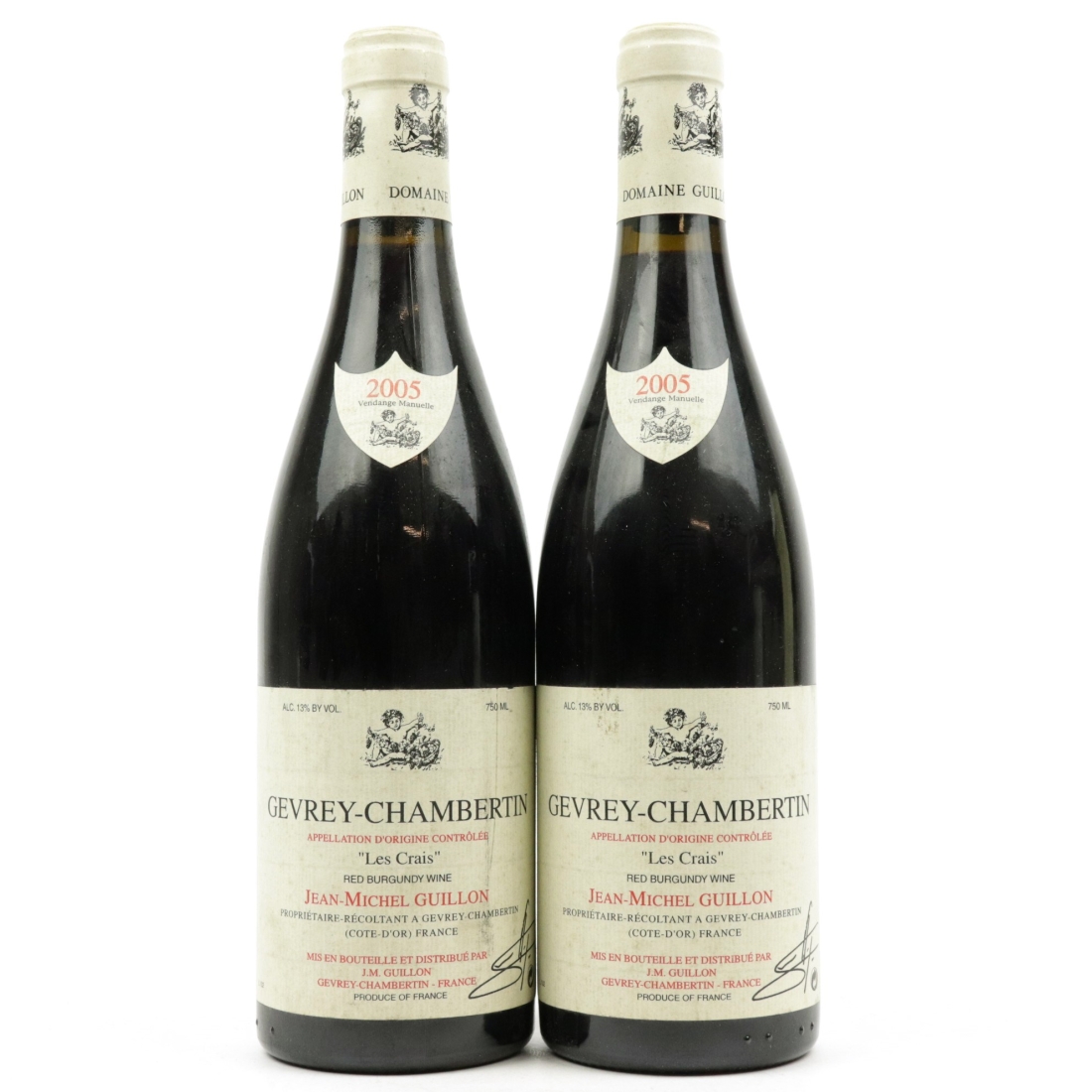 J.M.Guillon Les Crais 2005 Gevrey-Chambertin 2x75cl
