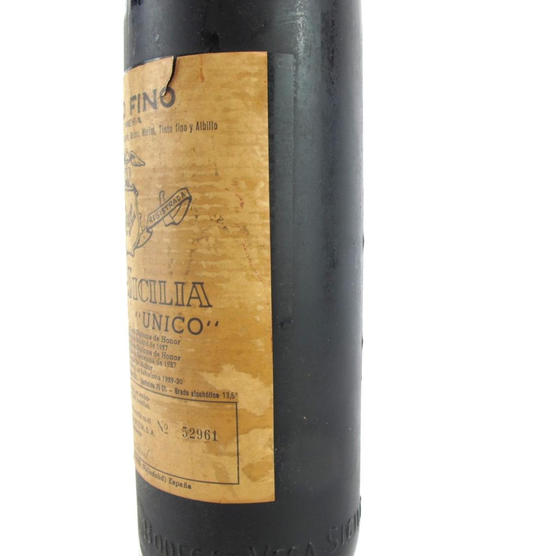 Image for Vega Sicilia "Unico" 1960 Ribera Del Duero