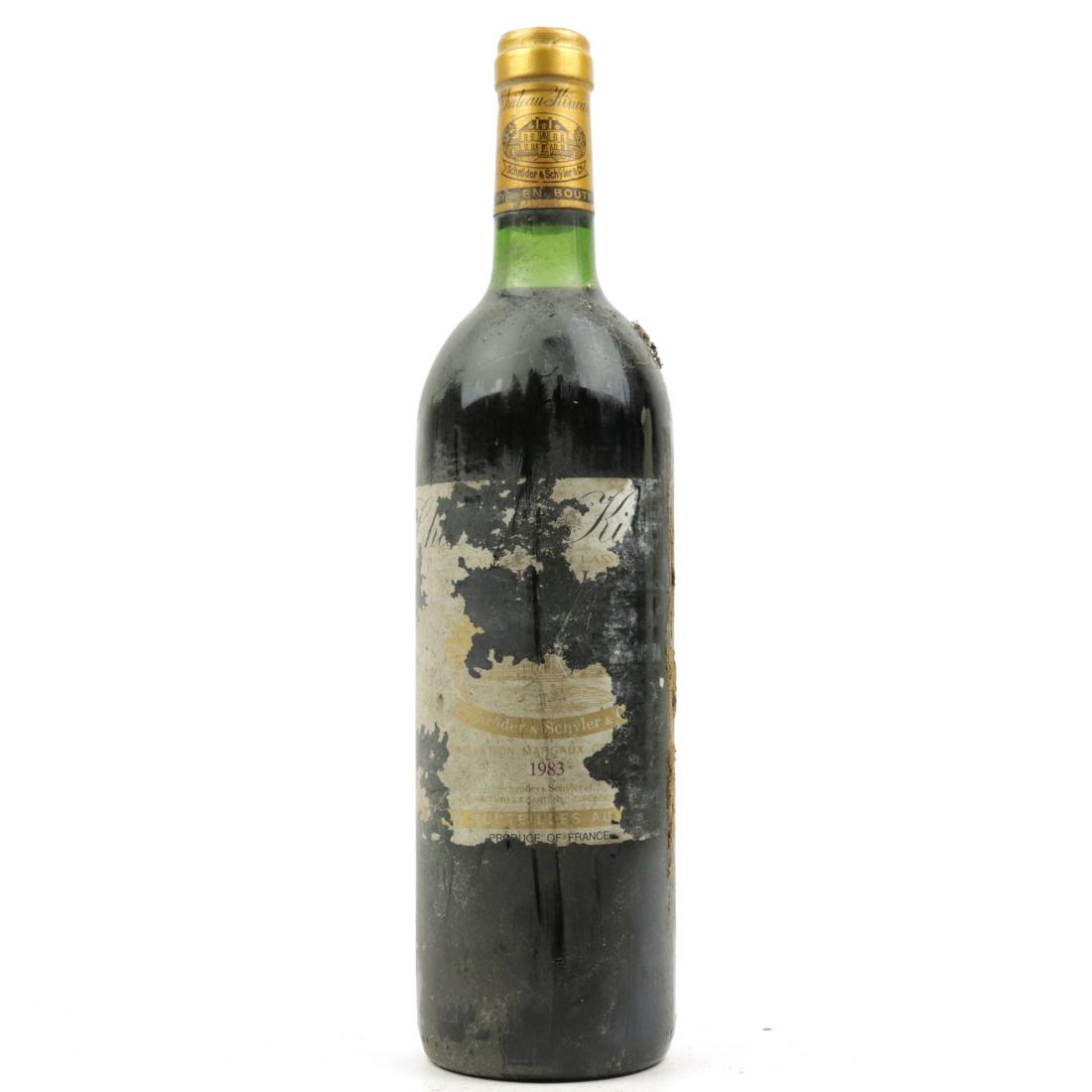 Image for Ch. Kirwan 1983 Margaux 3eme-Cru