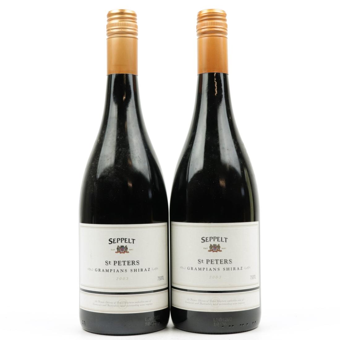 Image for Seppelt St Peters Shiraz 2003 Grampians