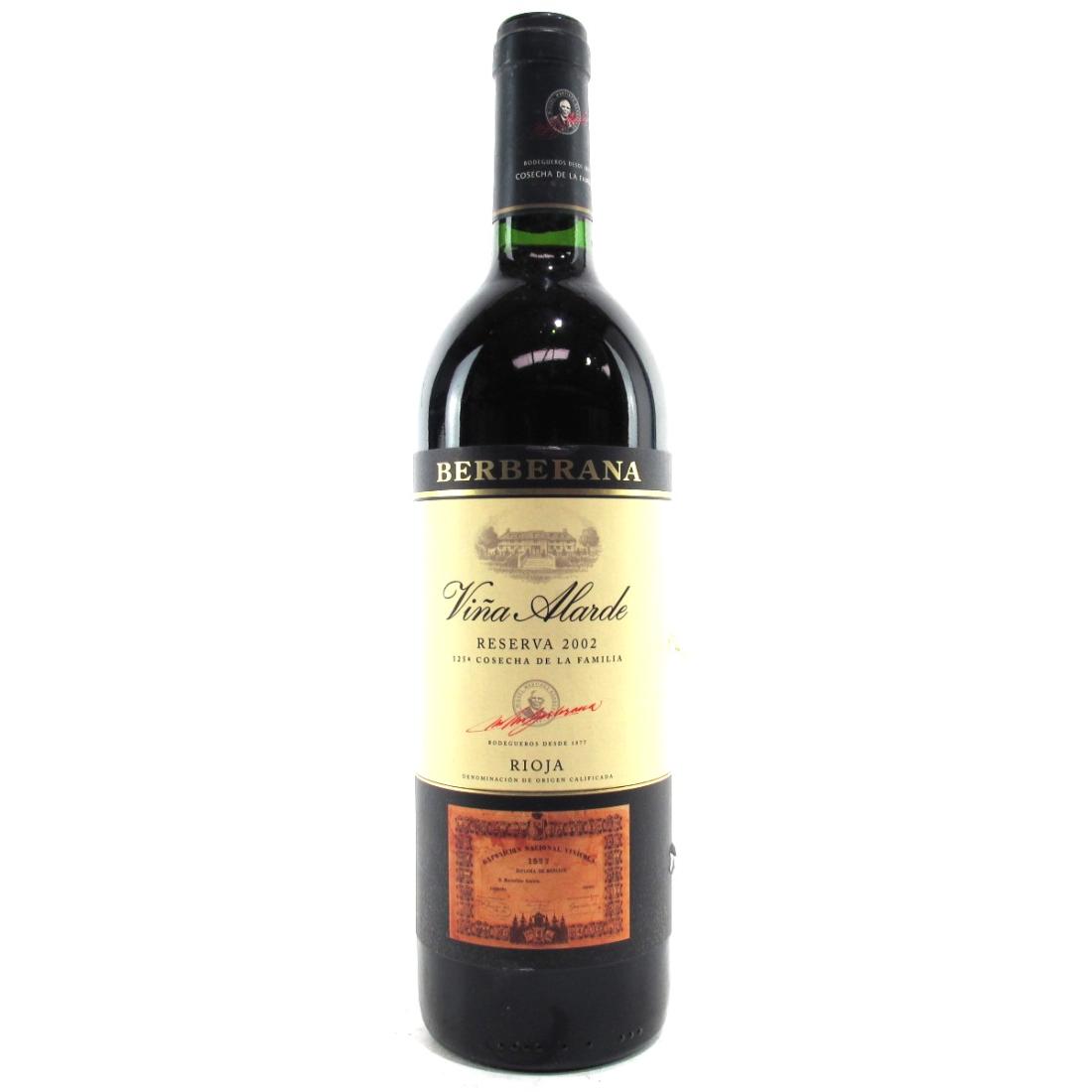 Berberana \"Viña Alarde\" 2002 Rioja Reserva