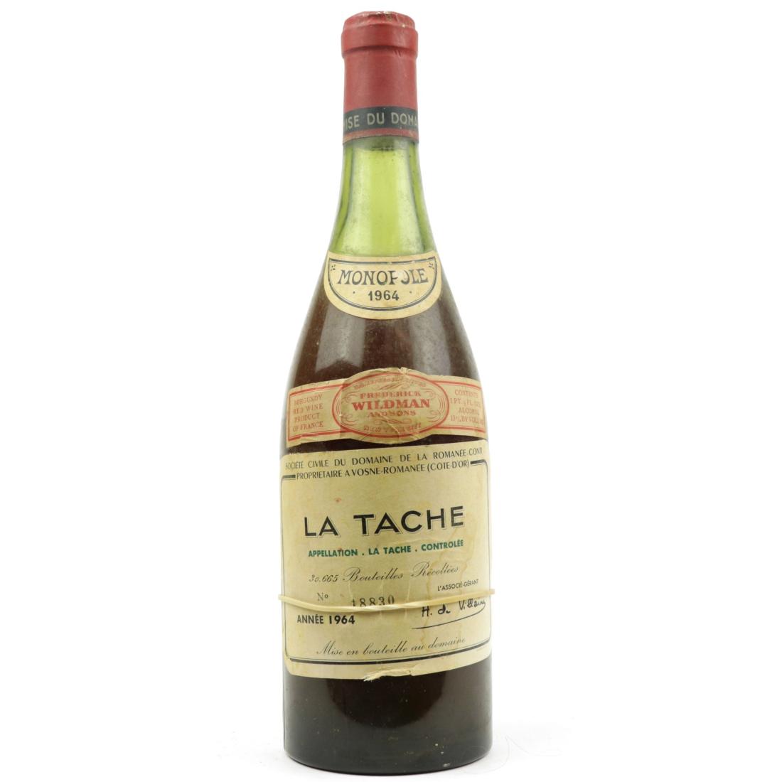 Dom. de la Romanee-Conti 1964 La Tâche Grand-Cru