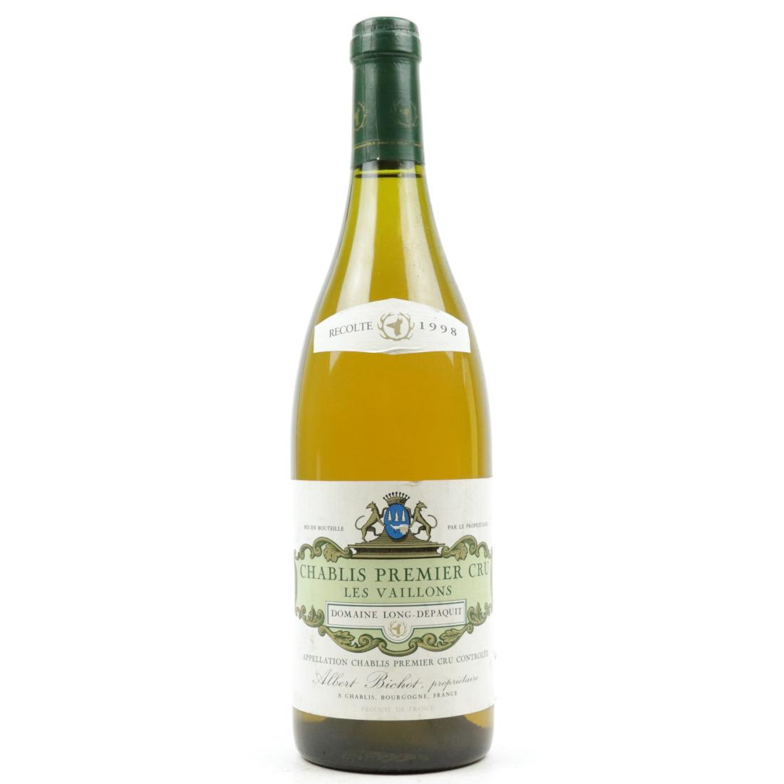 Image for Dom. Long-Depaquit Vaillons 1998 Chablis 1er-Cru