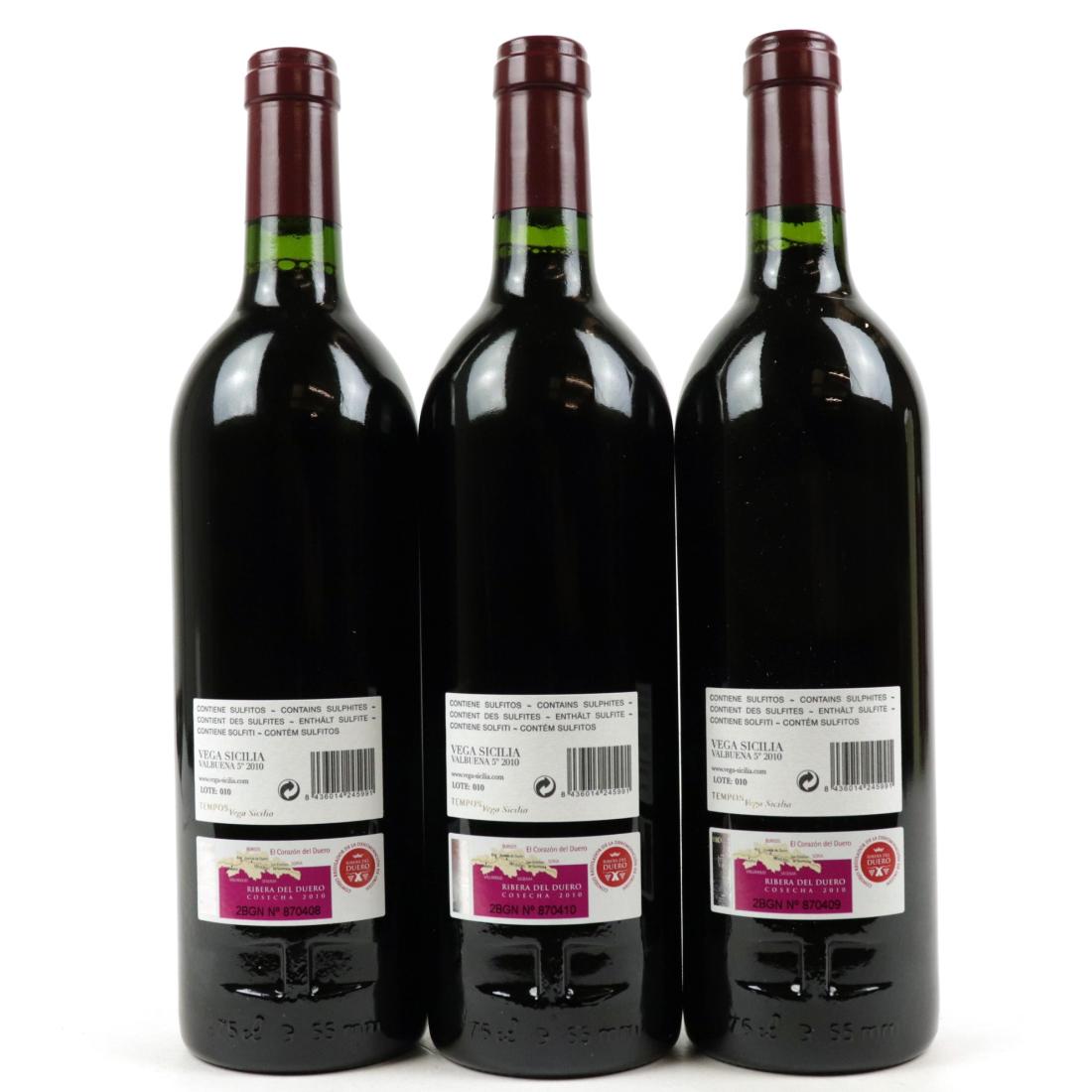 Image for Vega Sicilia Valbuena 5 Ano 2010 x 3