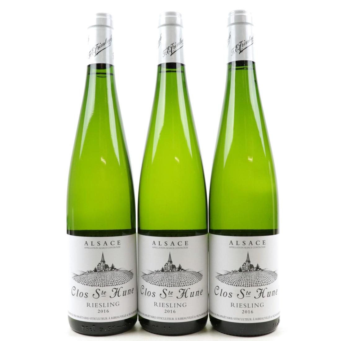 Image for Trimbach Clos Ste Hune Riesling 2016 Alsace Grand Cru 3x75cl / OWC