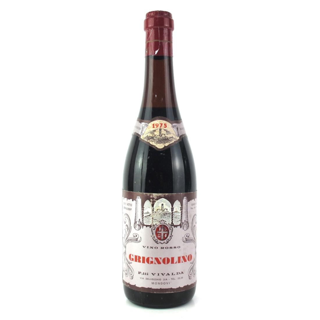 Image for Vivalda Grignolino 1975 Piemonte