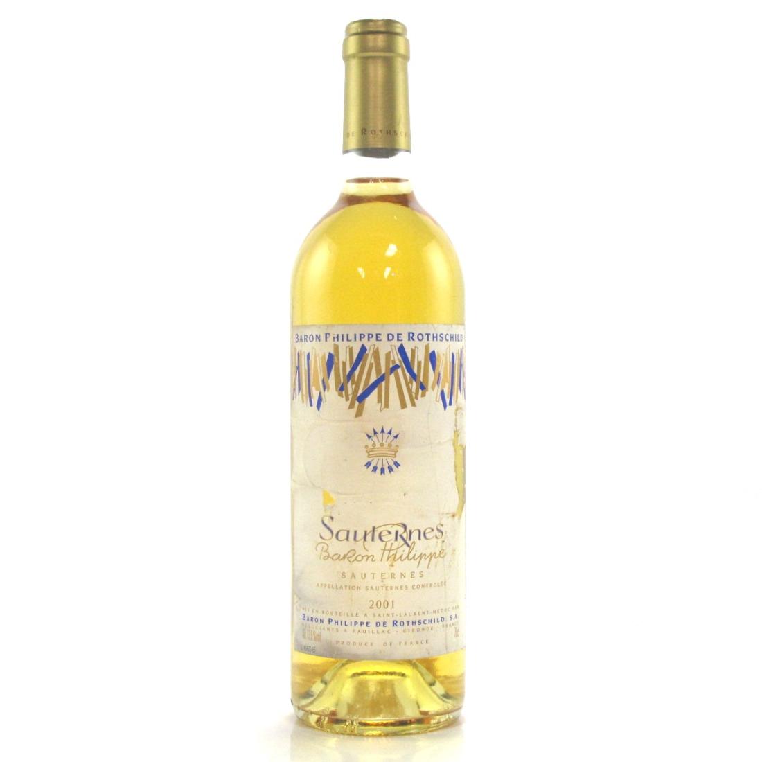 Image for Baron Philippe De Rothschild 2001 Sauternes